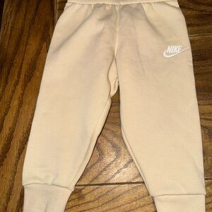 Nike Kids Tan/Cream Jogger Sweatpants